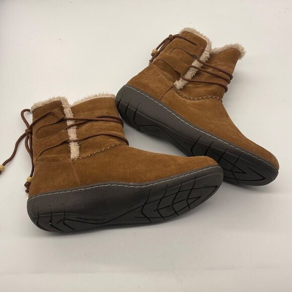 Skechers 49334 Women’s Slip-On Shoes – Size 8.5 – Chestnut Suede - Picture 12 of 12